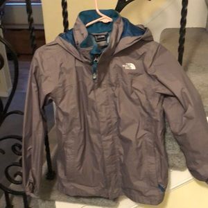 Boys North Face Rain coat